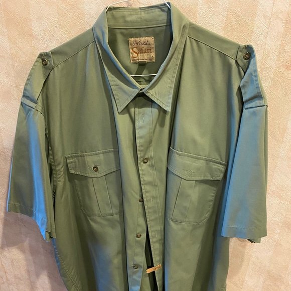 Safari Shirt - 3XL - GREEN - Picture 1 of 1